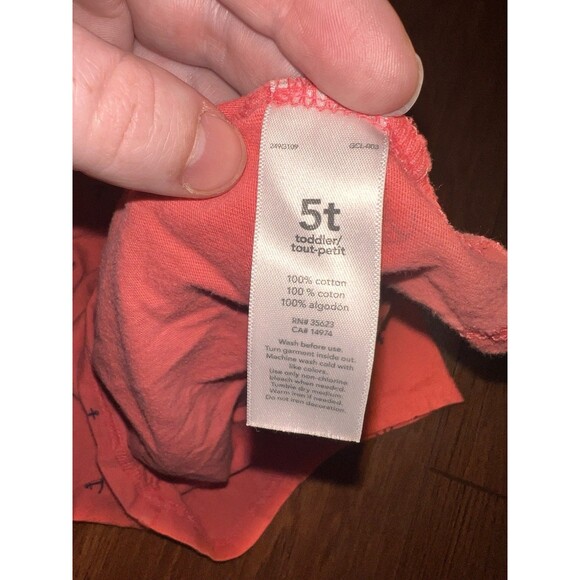 Carters Size 5t Collared Shirt Button Anchors toddler - Picture 4 of 4